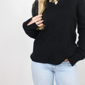 Collared Knit Sweater