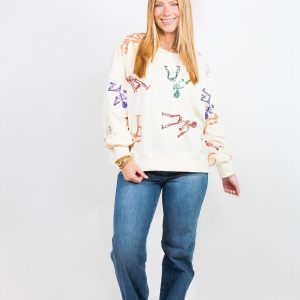 Dancing Skeletons Pullover